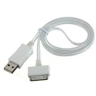 Visible LED Light 6pin USB Sync Charger Data Cable Wire For iPhone4 Computers & Accessories