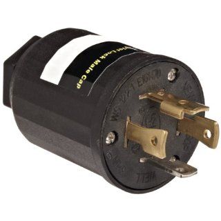 Morris Products 89756 Twist Lock Male Cap Plug, 3 Pole, 4 Wire, 125 250VAC Tools