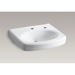 Kohler Pinoir Lavatory Basin with Single Hole Drilling and Right Hand