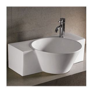 Whitehaus Collection Isabella Bathroom Sink with Rectangular bowl and