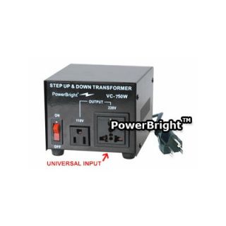 Power Bright 1500W Step Up / Down Voltage Transformer