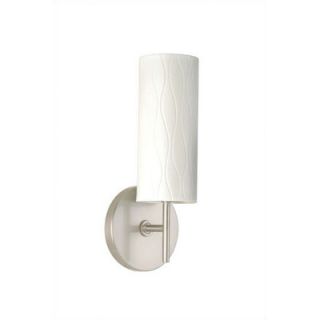 WAC Porcelain Cylinder Shade in White with Harlequin Pattern