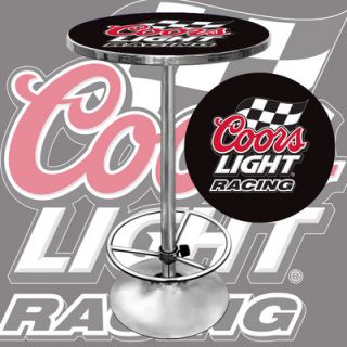Trademark Global Coors Light Racing Pub Table