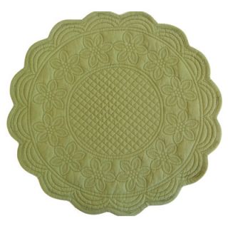 Couleur Nature Sonia Celedon 16 inch Round Placemats (Set of 6)
