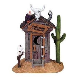 Lemax Spooky Town Haunted Outhouse #82493   Statues