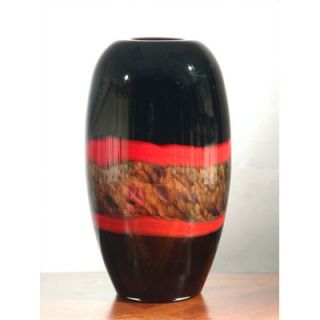 Dale Tiffany Ebony Broad Vase