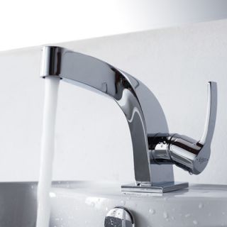 Combos Single Hole Typhon Faucet and Bathroom Sink   C KCV 142 15101CH