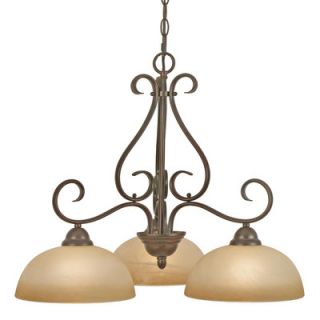 Golden Lighting Riverton 3 Light Nook Chandelier