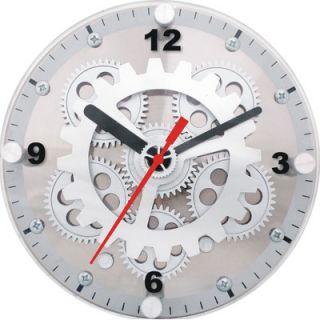 Maples Clock 6 Moving Gear Wall / Desktop Clock