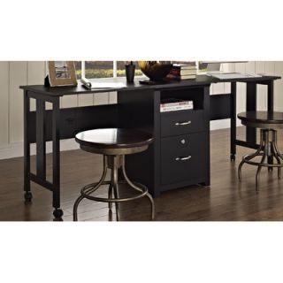 Altra Furniture 2 Person Folding Credenza Desk