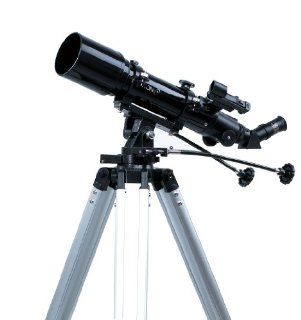 Rokinon 705AZ3 Compact 500 x 70mm Refractor Telescope with Tripod (Black)  Refracting Telescopes  Camera & Photo