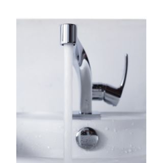 Combos Single Hole Typhon Faucet and Bathroom Sink   C KCV 142 15101CH