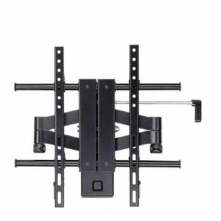 Articulating LCD Wall Mount for 26 to 52 Screens in Hi Gloss Black