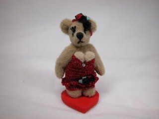 World of Miniature Bears 2" Cashmere Bear Dolly #724 Collectible Miniature Made by Hand Toys & Games