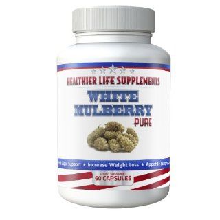 Pure White Mulberry  White Mulberry Leaf Extract, Known for Its Health Benefits to Help You Maintain a Balanced Diet, Protect the Immune System and Help You Lose Weight  Another Quality Health Product By Healthier Life Supplements   Contains Mulberry Lea
