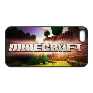 Minecraft Game Awesome Image Hard Anti slip Back Protective Custom Cover Case for Apple iPhone 5 5G 5S TPU 706_03 Cell Phones & Accessories