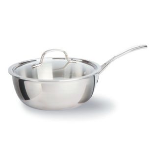 Calphalon Tri Ply Stainless Steel 3 qt. Chefs Pan with Lid