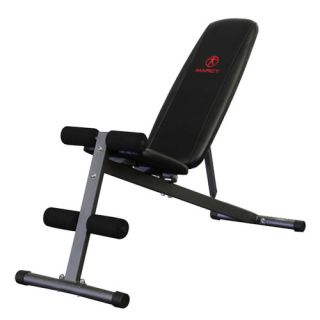 Adjustable Utility Bench with Leg Hold Down Pads