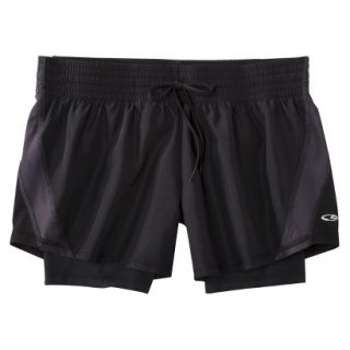 C9 by Champion Womens Woven Short With Compression Short   Black M