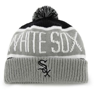 47 BRAND Mens Chicago White Sox Calgary Cuffed Knit Hat   Size Adjustable,