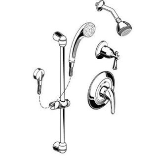 American Standard FloWise Commercial Shower System Kit   1662223