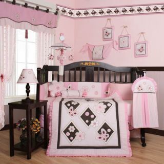 Geenny Boutique Butterfly 13 Piece Crib Bedding Set