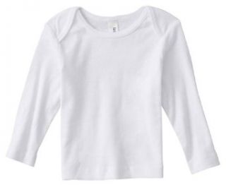 Bella Infant 5.8 oz. Baby Rib Long Sleeve T Shirt   WHITE   3 6MOS Clothing