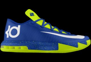 Nike KD VI iD Custom Mens Basketball Shoes   Blue