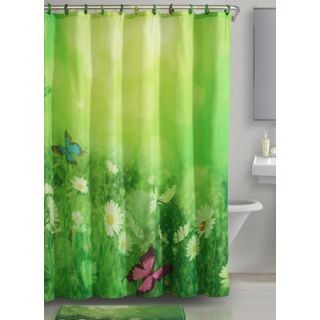 Victoria Classics Butterfly Meadow 13 Piece Shower Curtain Set