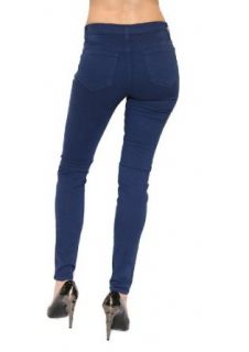 Women's J Brand Kinsey Mid Rise Pieced Skinny Leg Jean in Nightfall Size 24
