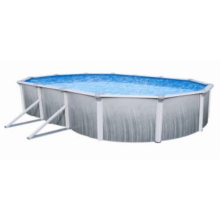 Oval 52 Deep Martinique Wall Swimming Pool Package