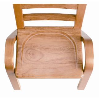 Angeles 13 Wood Classroom Stacking Chair