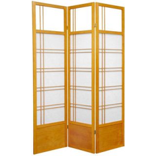 Oriental Furniture Kumo Classic Shoji Room Divider in Honey