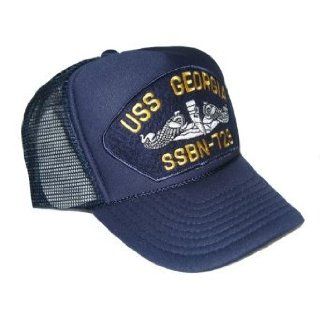 Navy Ships Trucker Hat   USS Georgia SSBN 729 Novelty Baseball Caps Clothing