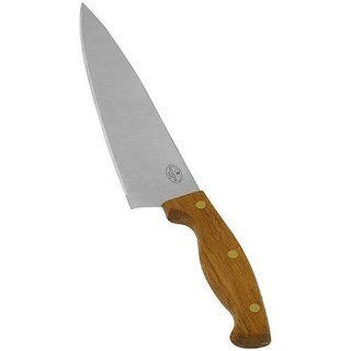 Revere Never Needs Sharpening Wood 8 Inch Chef Knife Kitchen & Dining