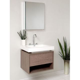 Fresca Senza 26.75 Fresca Potenza Modern Bathroom Vanity Set with