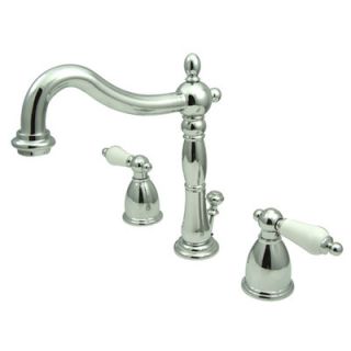 Elements of Design Baltimore Widespread Bathroom Faucet with Double