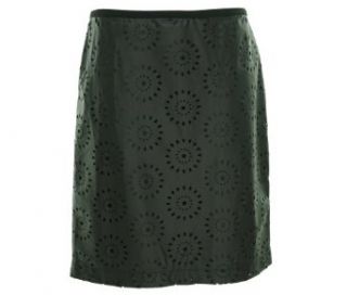 Ellen Tracy Women's Perforated Skirt