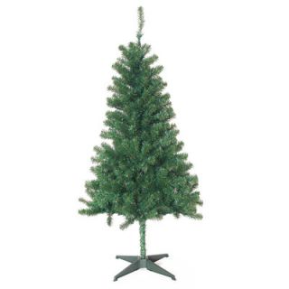 Zest Candle 5 Green Pine Artificial Christmas Tree with 200 Clear