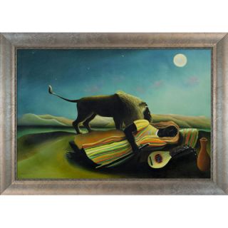 Tori Home Rousseau The Sleeping Gypsy Hand Painted Oil on Canvas Wall