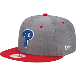 NEW ERA Mens Philadelphia Phillies Ox Crown 9FIFTY Strapback Cap   Size