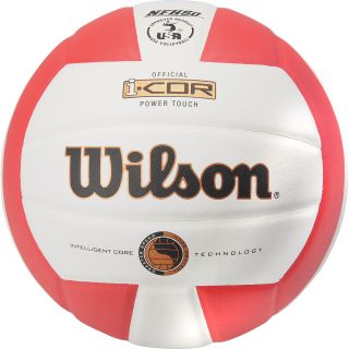 WILSON i COR Power Touch Indoor Volleyball   Size Official, Scarlet