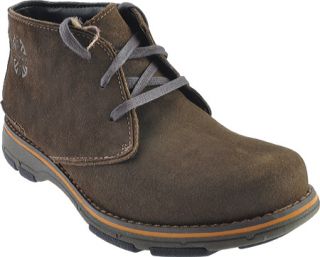 Mens Dunham Reed   Tan Oiled Waterproof Suede Boots