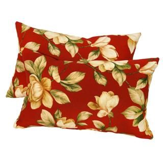 Palazzo Floral Outdoor Accent Pillows (set Of 2)