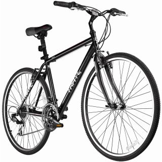 TRAYL Mens Dispatch 700C Hybrid Bicycle   Size Medium, Black