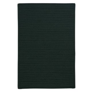 Simply Home Solid Dark Green Rug