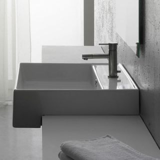 Scarabeo by Nameeks Teorema Wall Mounted Bathroom Sink   Art. 8031/R