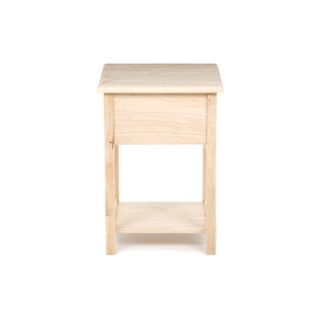 International Concepts Wood End Table