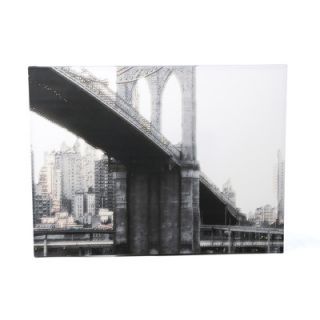 Art Wall Linda Parker NYC Brooklyn Bridge Gallery Wrapped Canvas