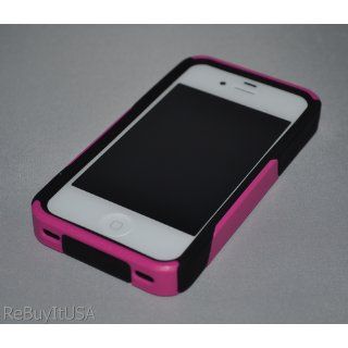 Otterbox Commuter Case for iPhone 4/4S   PINK / BLACK Cell Phones & Accessories